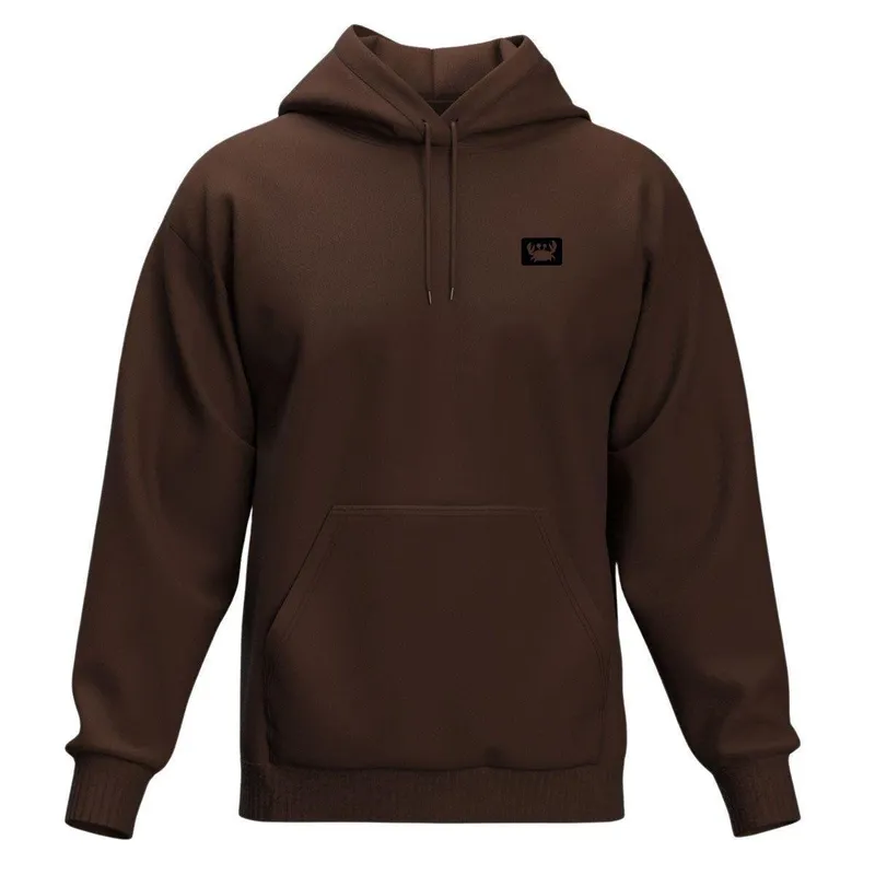 Blusa de Frio Moletom Canguru com Capuz Macio Relaxado Siri