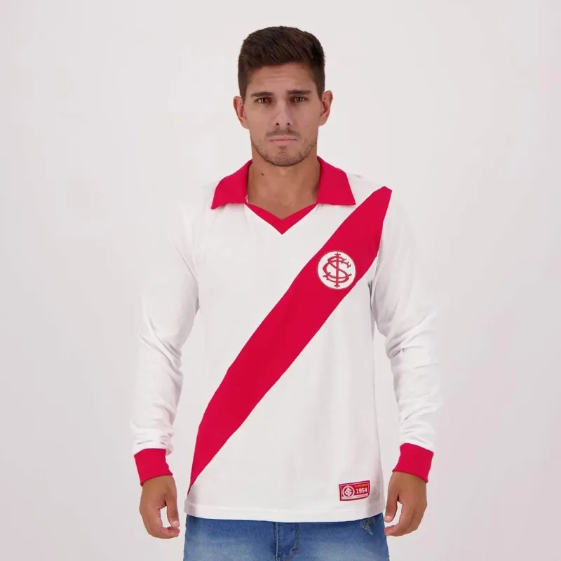 Camisa Internacional Retrô 1954 Manga Longa Masculina
