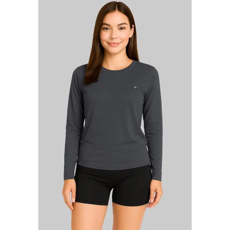 Camisa Feminina Térmica Proteção UV50 Manga Longa Corrida e Treino