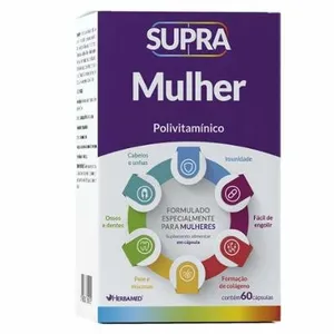 Supra Mulher Polivitamínico 60 Cápsulas Herbamed