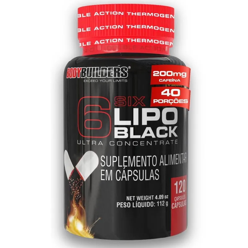 Six Lipo 120 Cápsulas – Bodybuilders