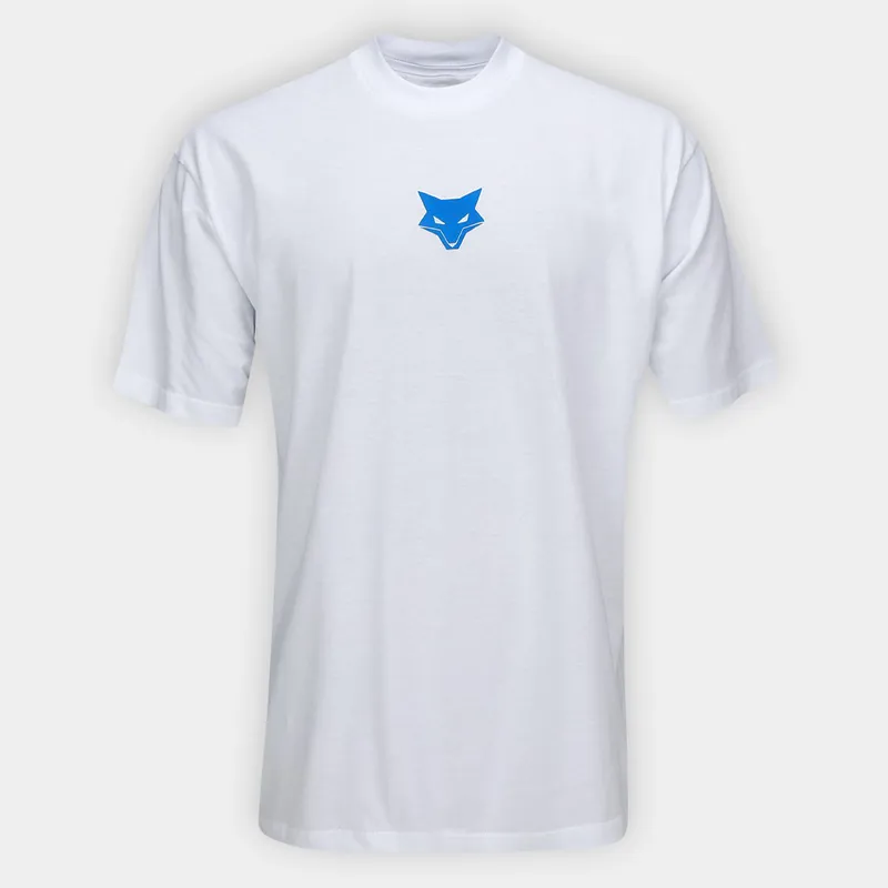 Camiseta Oversized Cruzeiro Raposa Masculina