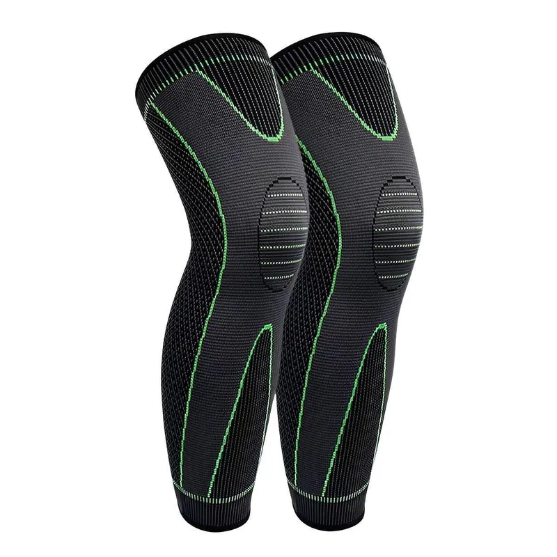 Meia de Compressão Térmica O Par (2UN) Joelheira Esportiva Para Corrida Joelho 3/4 Fitness Academia