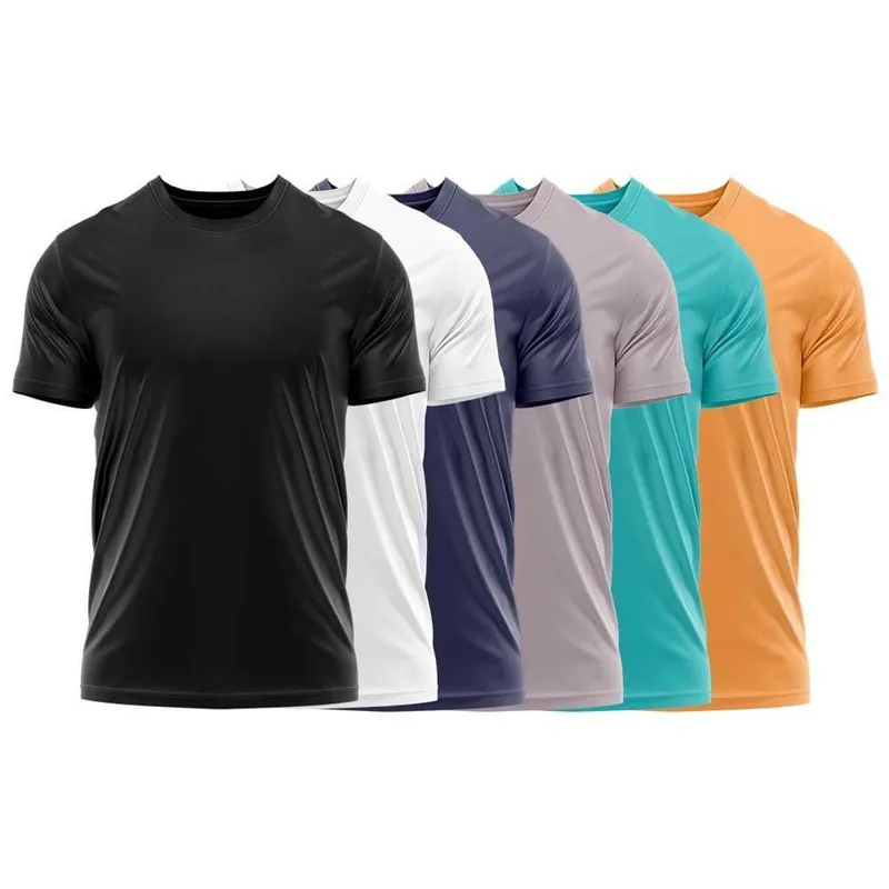 Kit 6 Camisetas dry Uv Masculina Blusa Camisa Fitness Academia Basica Lisa