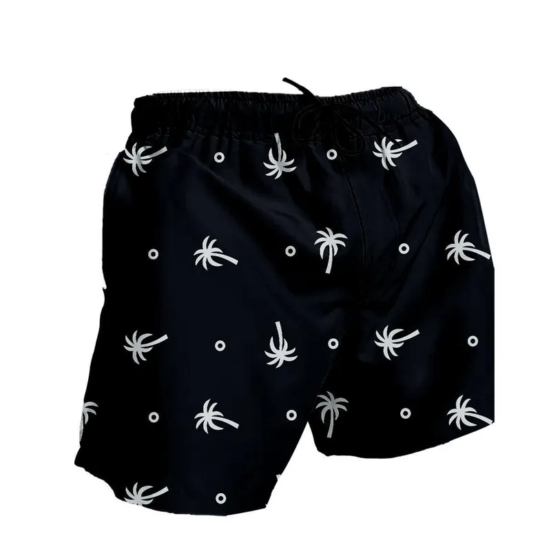 Short Casual Masculino Estampado em Tactel Leve para Uso Diário com Bolsos