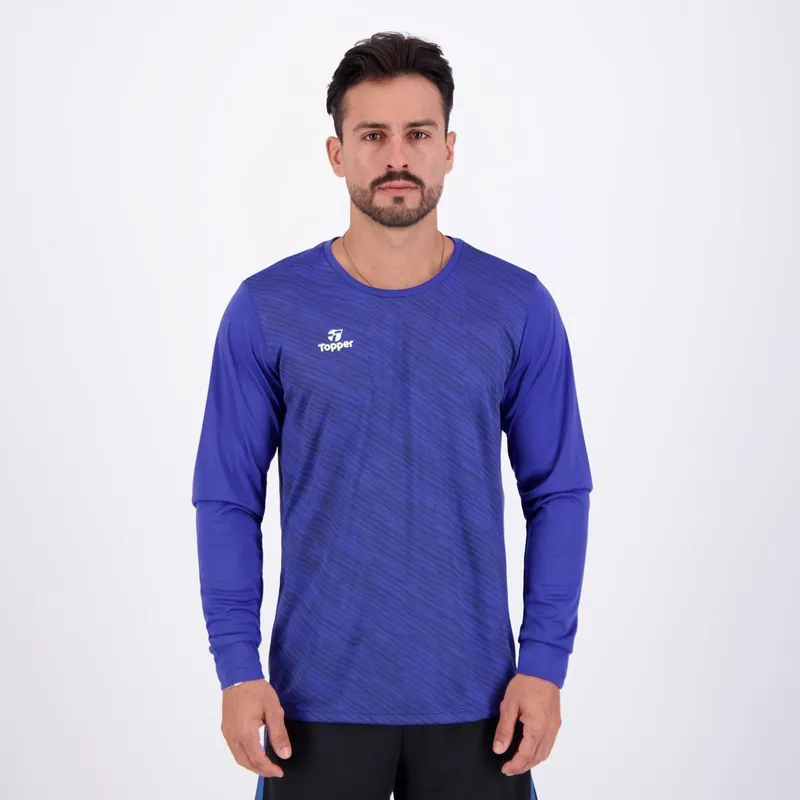 Camiseta Topper Goleiro Classic III Manga Longa Masculina