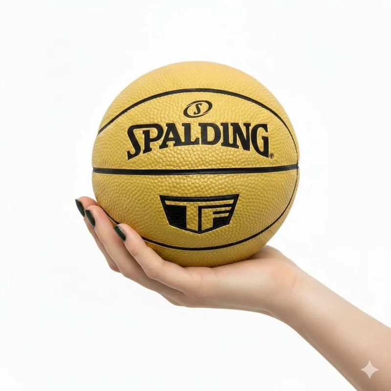 Mini Bola de Basquete Spalding Tf-Gold
