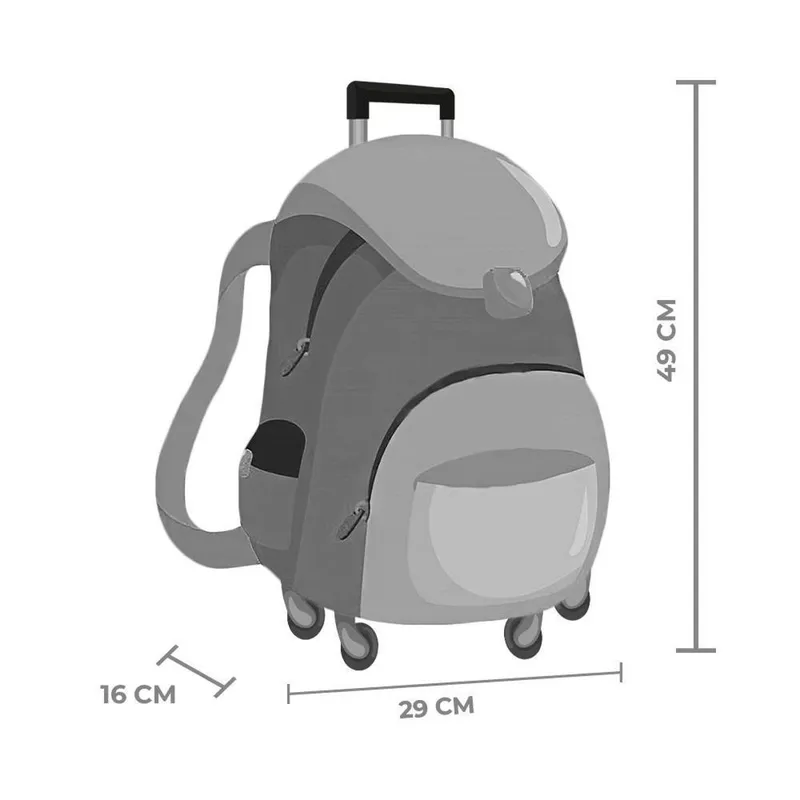 Mochila Carrinho Azul e Preto Kids Video Game | Seanite