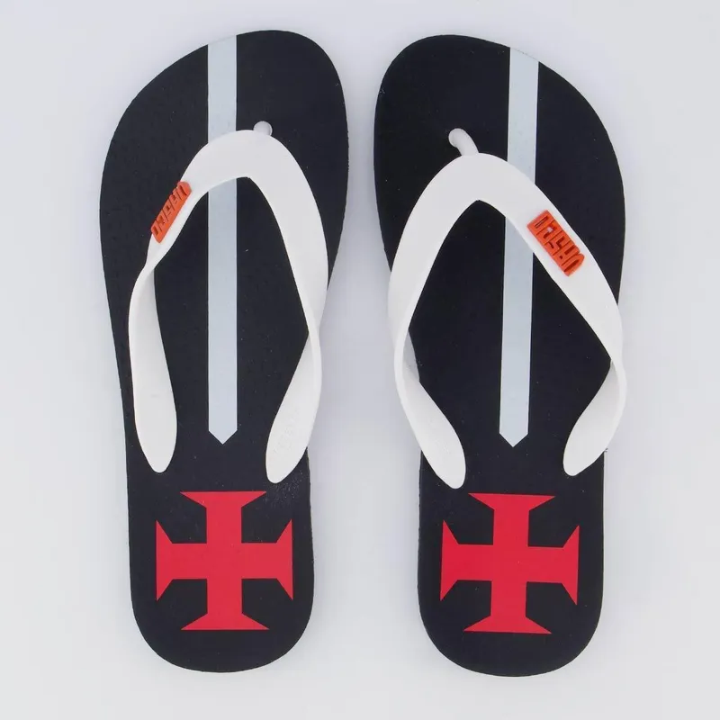 Chinelo Vasco Camisas Negras Masculino