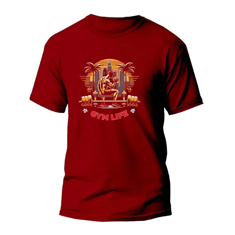 Camiseta Pandinus Academia Strong Gym 3 Feminina