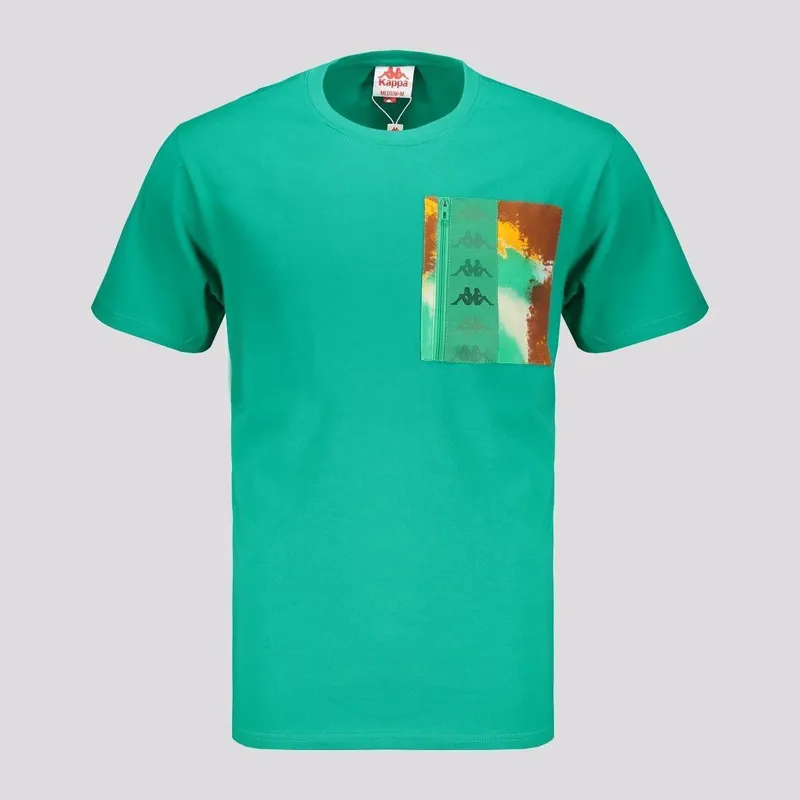 Camiseta Kappa Glenn Graphik Verde