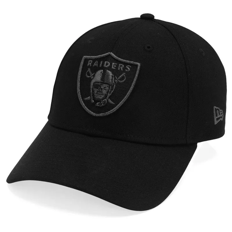 Boné New Era 9forty Metallic NFL Las Vegas Raiders Preto