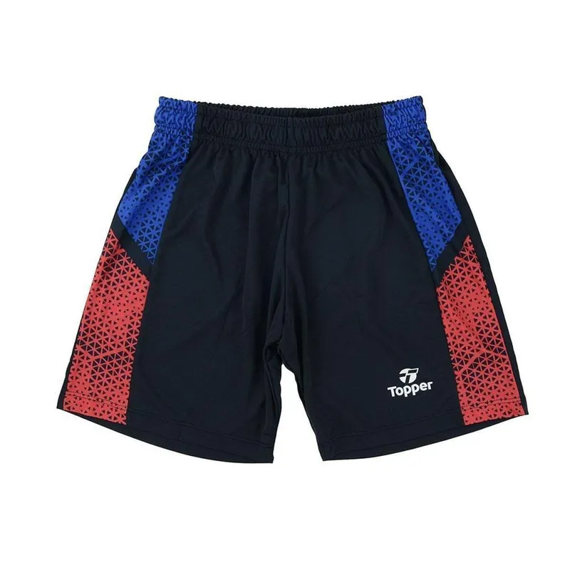 Shorts Infanto Juvenil Masculino Topper Fun Preto - 4323073