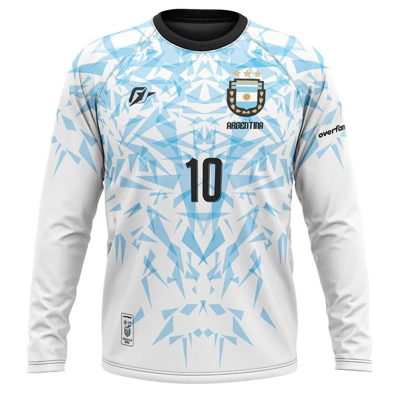 Camiseta Manga Longa Filtro UV Argentina Tri Campeã