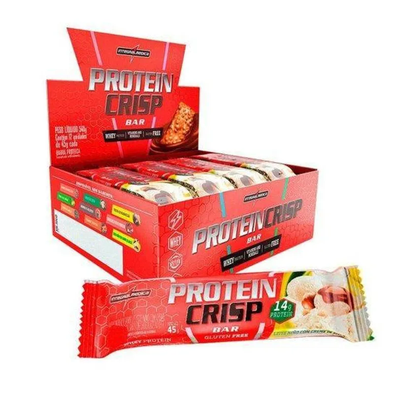 Protein Crisp Bar Cx 12un - Integralmedica