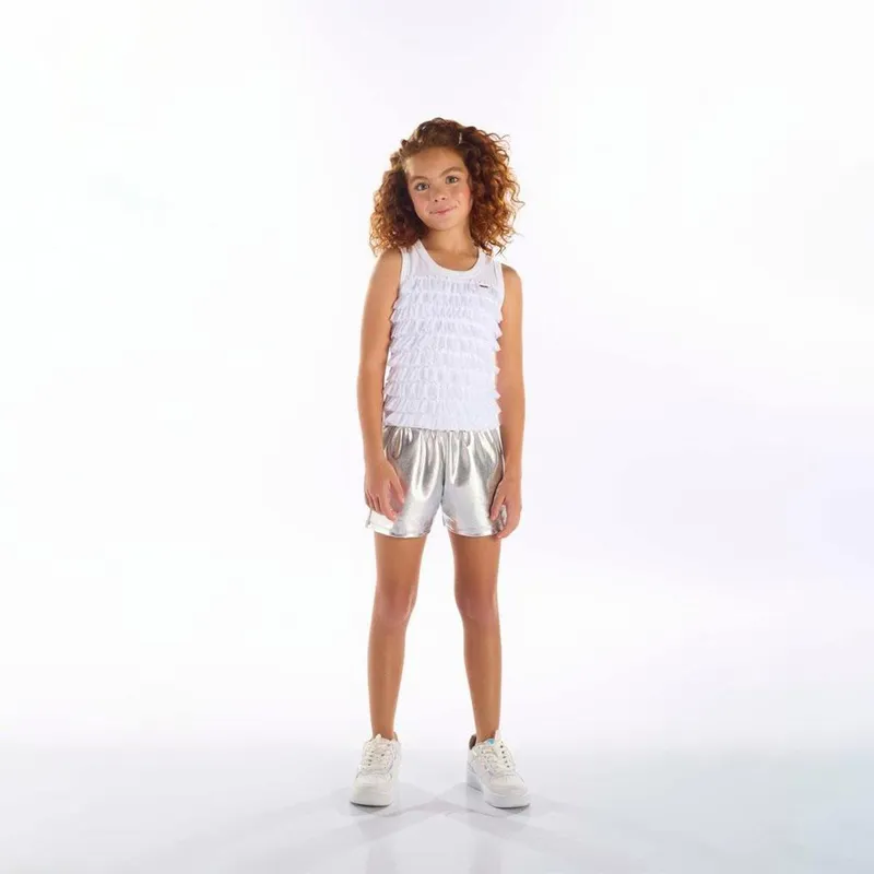Short Infantil Menina - - 52309-567 Tamanho:8;Cor: