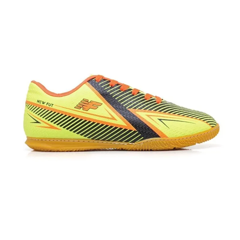 Chuteira Futsal Masculino New Fut Quadra Cadarço Sola Antiderrapante