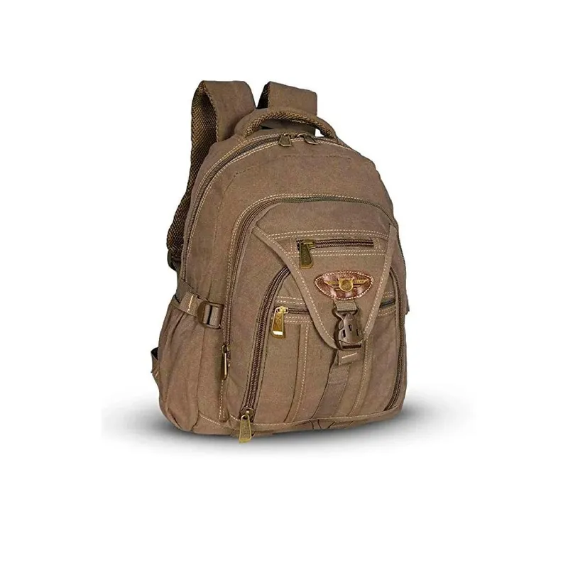 Mochila Ello em Lona Adulto Costas Viagens Trabalho Faculdade
