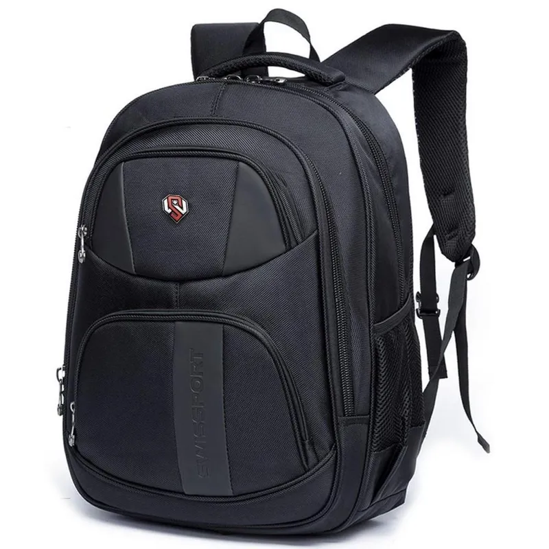 Mochila Executiva Swissport Masculina Reforçada Para Notebook 26 Litros
