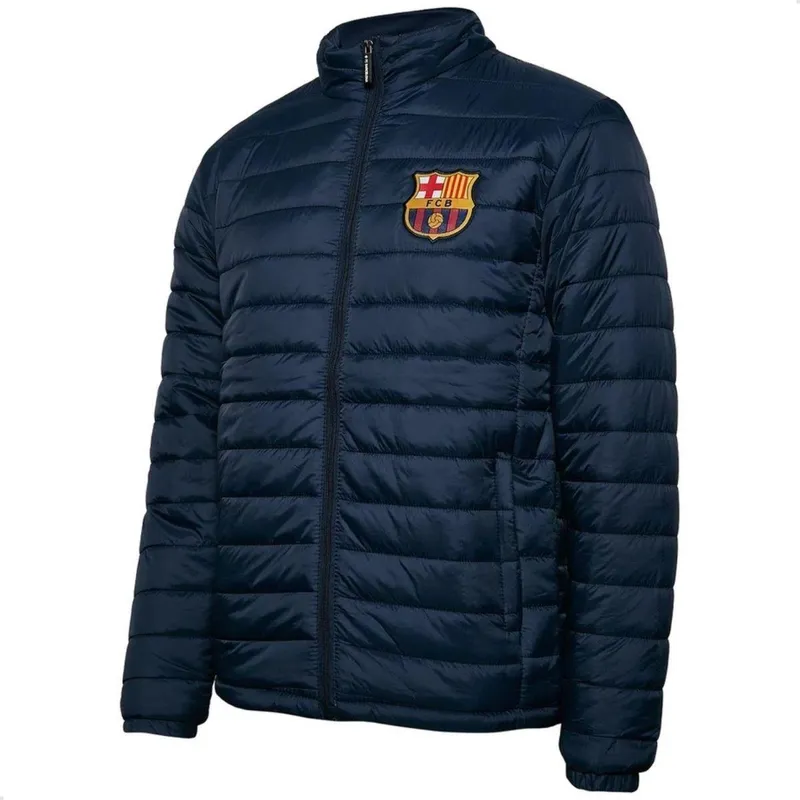 Jaqueta Puffer Barcelona Licenciada Masculina Balboa Marinho