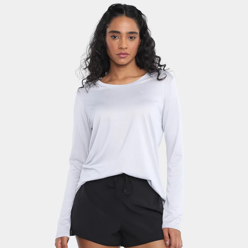 Camiseta Mizuno Nirvana Manga Longa Feminina