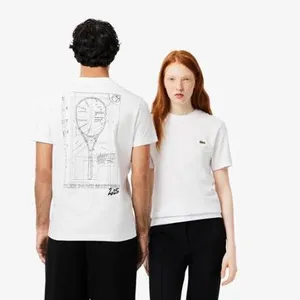 Camiseta Lacoste Estampada Rolex Paris Masters Edition