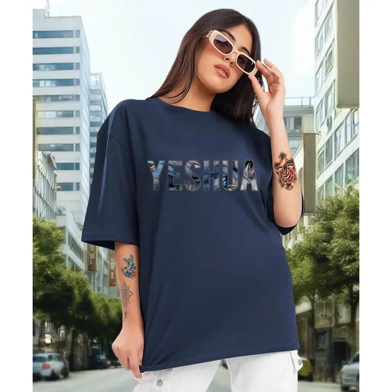 Camiseta Feminina Yeshua Algodão Lançamento Methodic