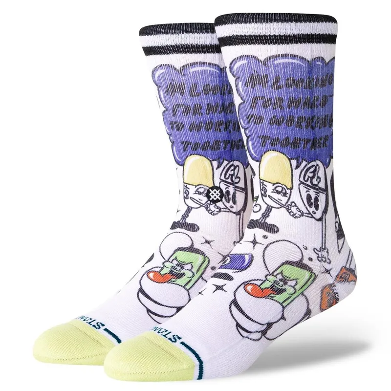Meia Stance Daily Danger Unissex