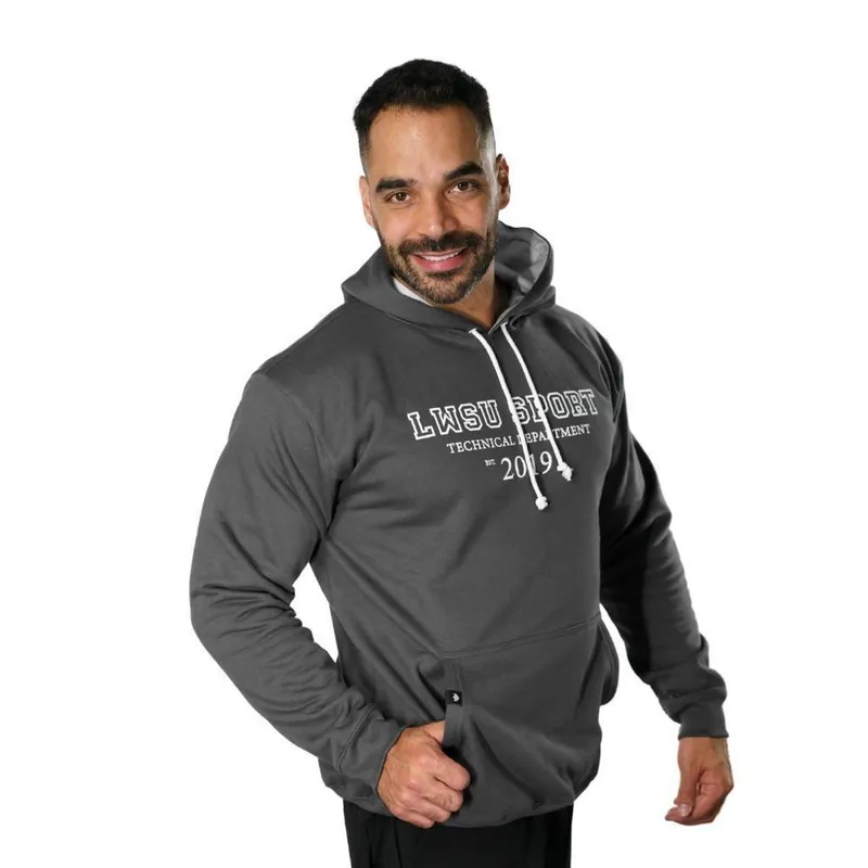Moletom Masculino Technical Department Cinza Chumbo