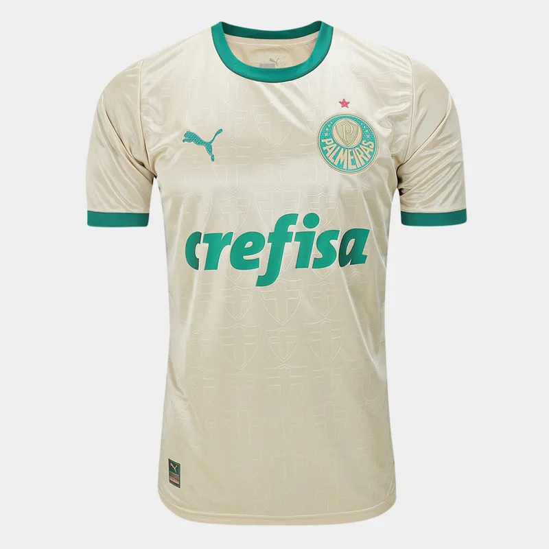 Camisa Palmeiras III 24/25 sn° Jogador Puma Masculina