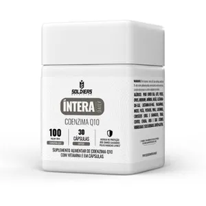 Coenzima Q10 Íntera Daily Antioxidante e Saúde Soldiers Nutrition