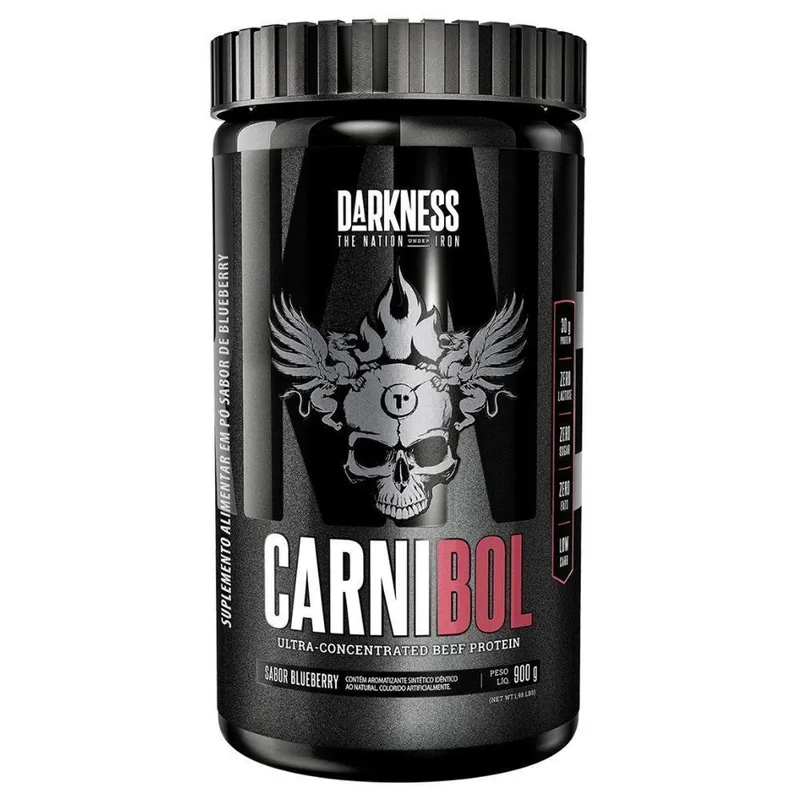 Proteina Carne Isolado Blueberry 900g - Darkness