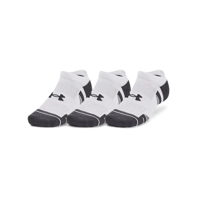 Meia Masculina Under Armour Performance Tech NS - Pacote com 3 Pares 46-49 Preto
