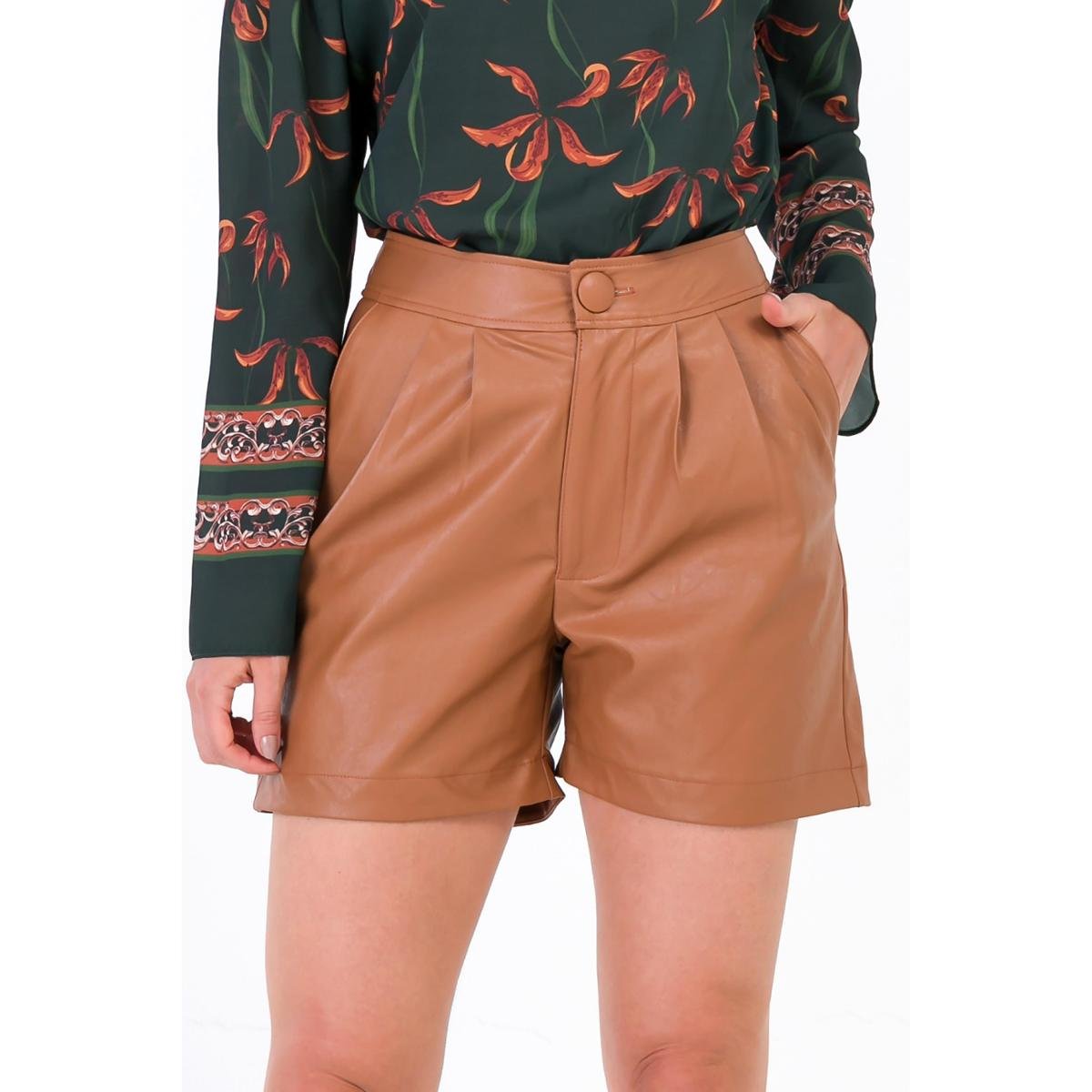 Shorts PKS com Bolsos Caramelo-GG