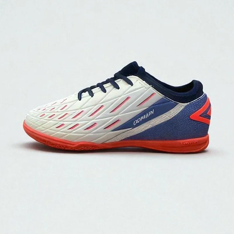 Chuteira Futsal Infantil Umbro Domain - Branco/Azul