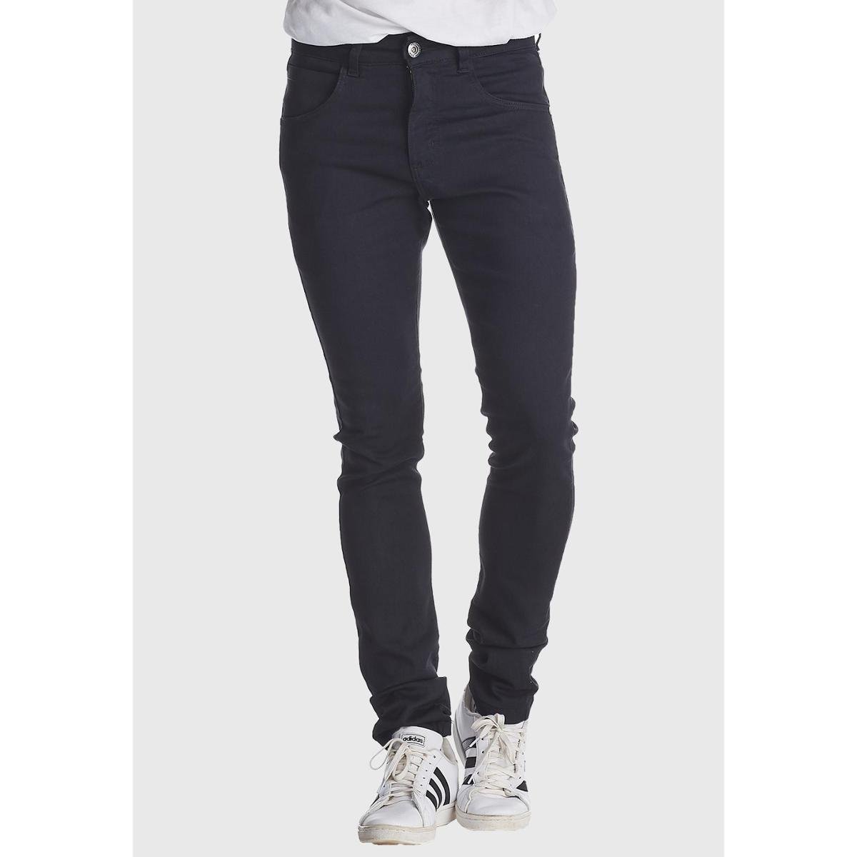 Calça Jeans Zuren Slim Skinny Preta