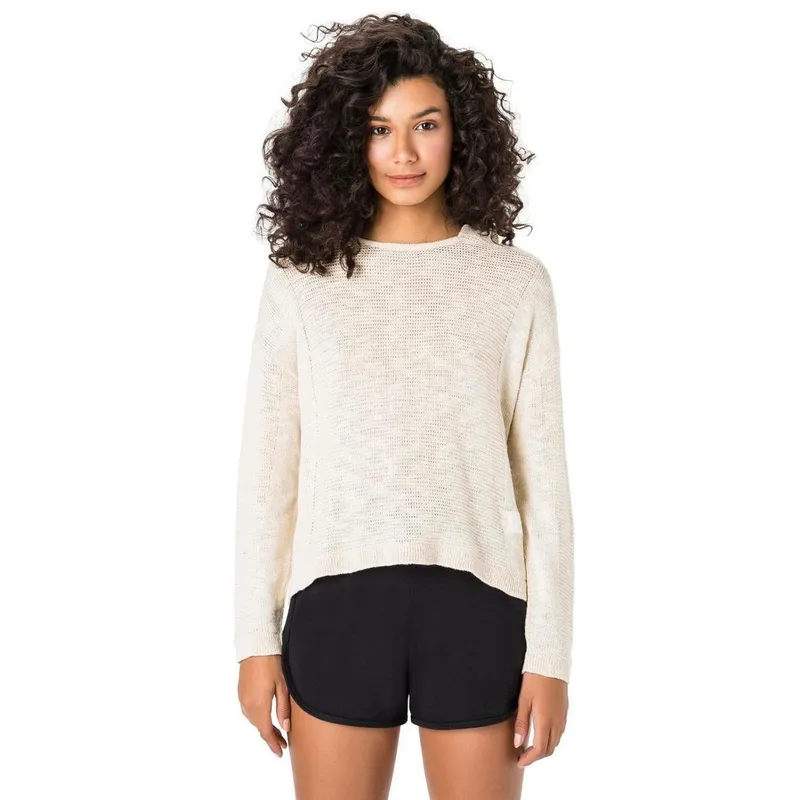 Tricot Linen Capuz Natural P