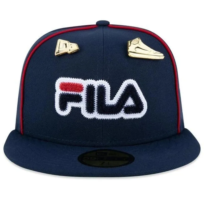 BONÉ NEW ERA 5950 NEW ERA X FILA COLLABS NEC23BON050 MARINHO