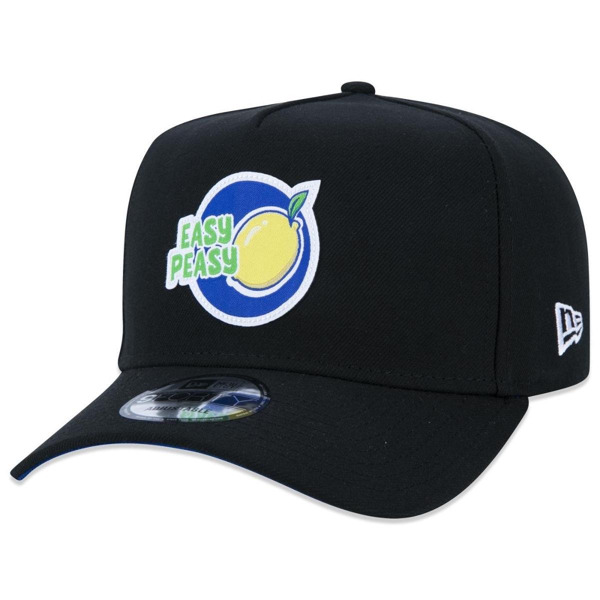 Boné New Era Mibr 9Forty Aframe Aba Curva Snapback Masculino