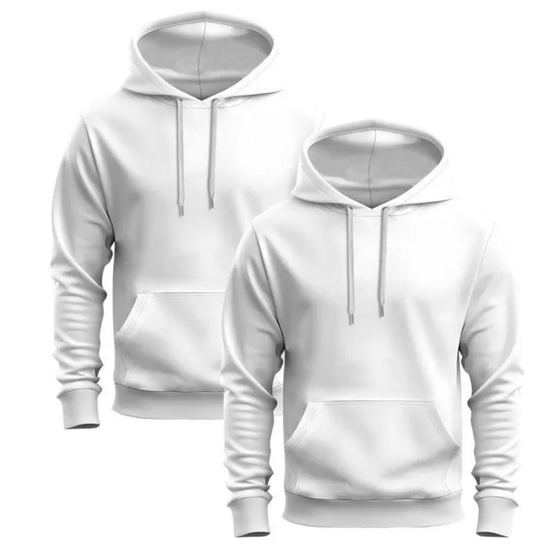 Kit 2 Moletons Moletom Blusa De Frio Unissex Algodão