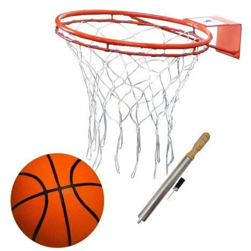Kit Aro Basquete Oficial, Bola Basquete 07, Bomba