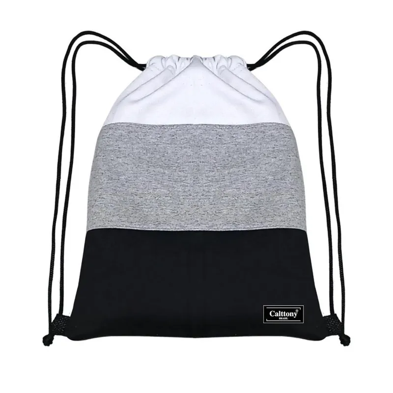 Mochila Infantil Minimalista de Moletom, para Esporte e Lazer Cor:;Tamanho:Infantil 35x29cm