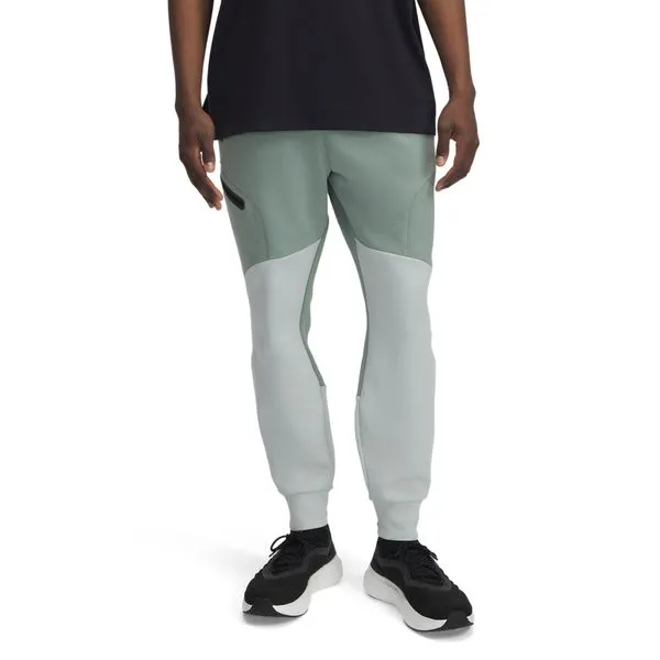 Calça de Treino Under Armour Unstoppable Fleece Masculina 2GG Verde