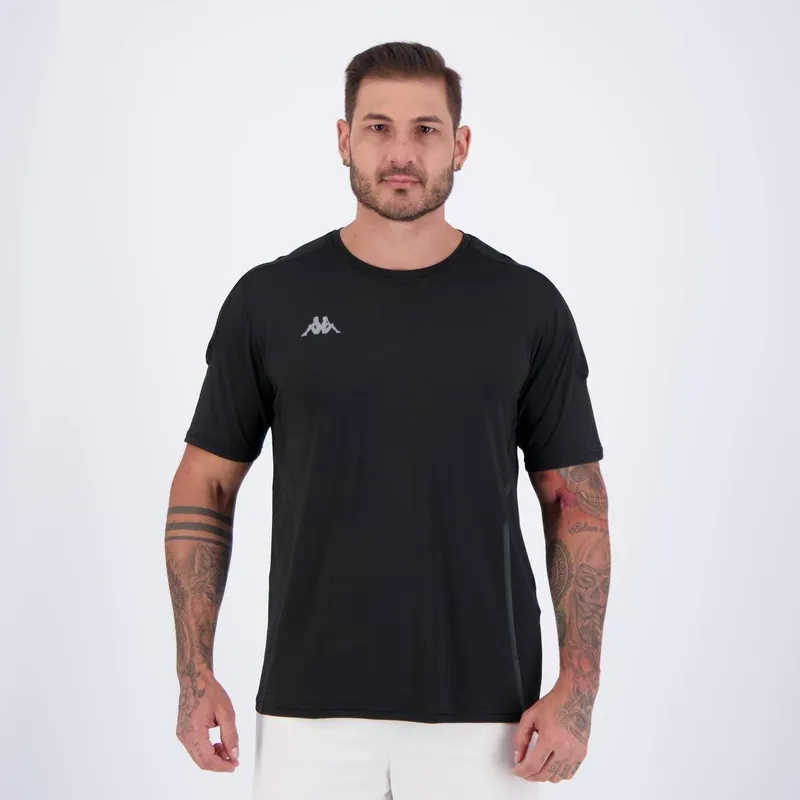 Camisa Kappa Tully Preta
