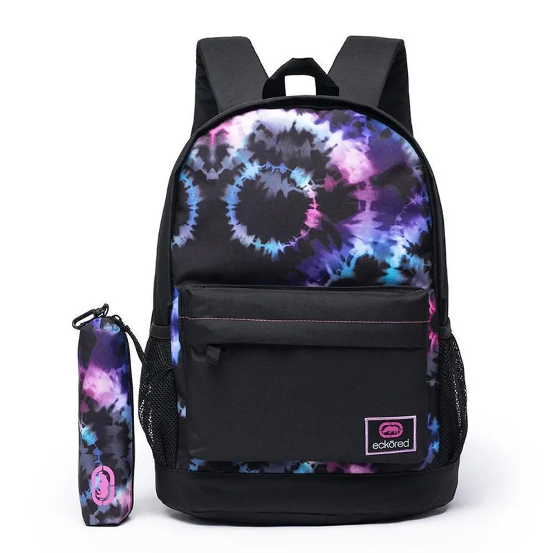 Mochila Feminina Ecko Bolsa Notebook Escolar Faculdade Grande Espaçosa 17 Litros Reforçada