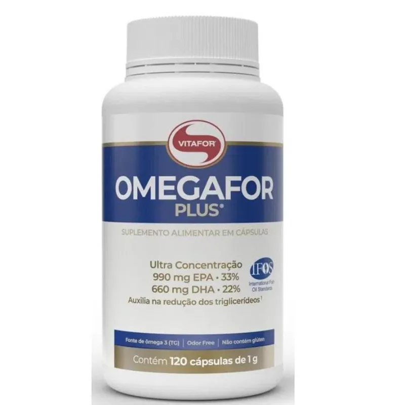 Omegafor Vitafor Cápsulas Ômega 3 Dha 660mg Epa 990mg