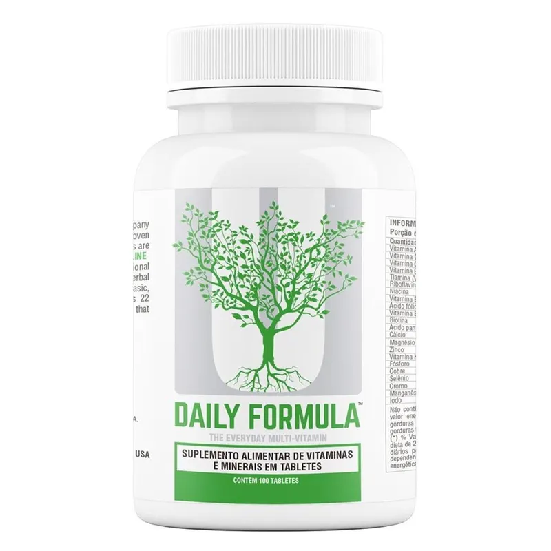 Multivitamínico Daily Formula 100 Comp - Universal Nutrition