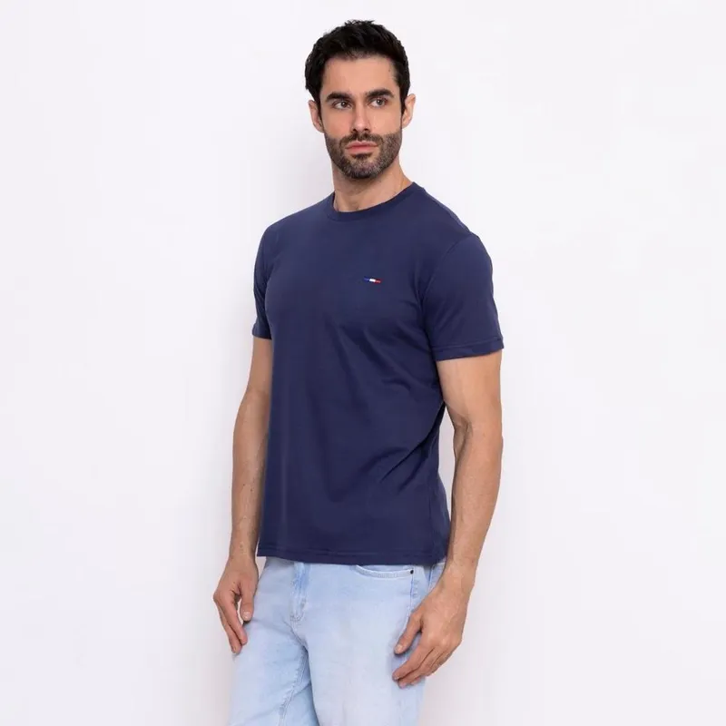 Camiseta Industrie Clássico França Premium Básica Masculina