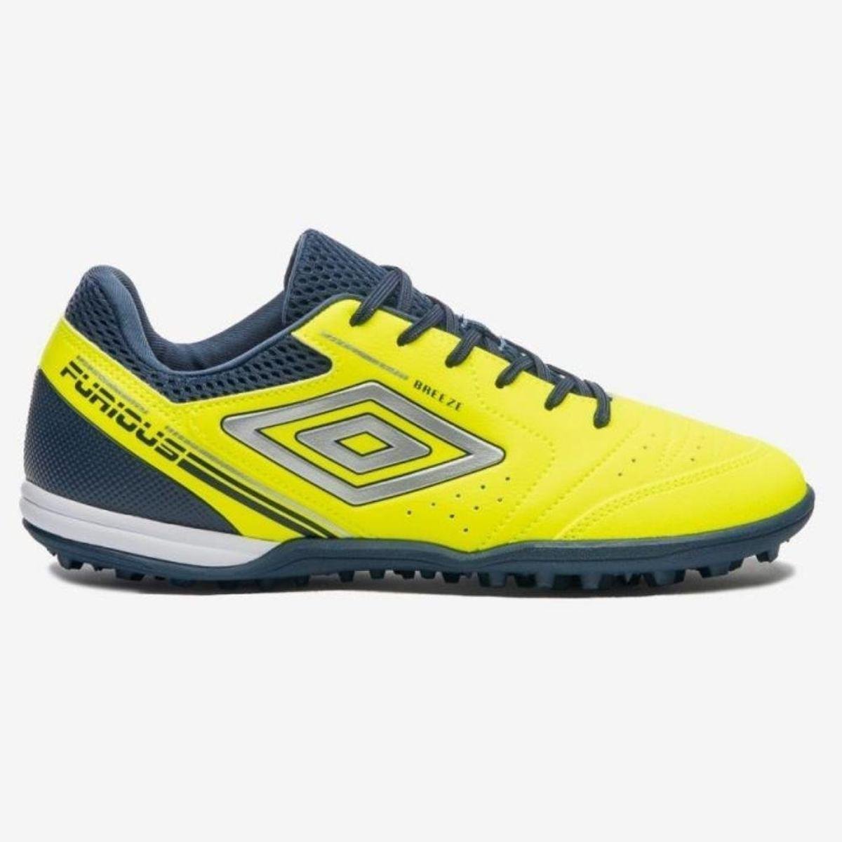 Chuteira Masculina Society Furious Lima Marinho Cinza Umbro U01FB00478-678