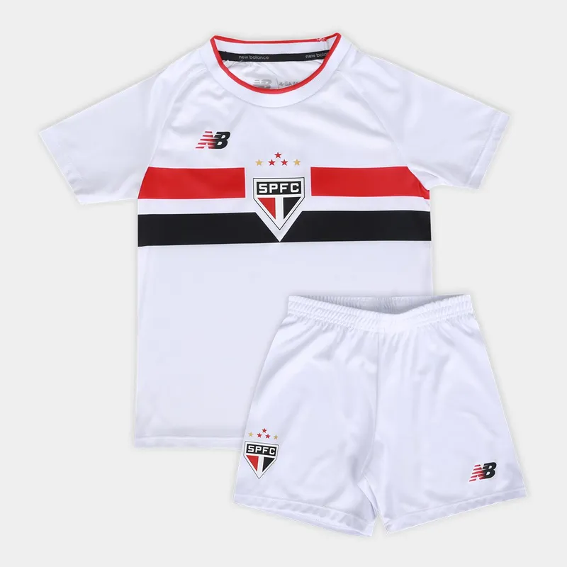 Kit Infantil São Paulo I 25/26 s/n New Balance